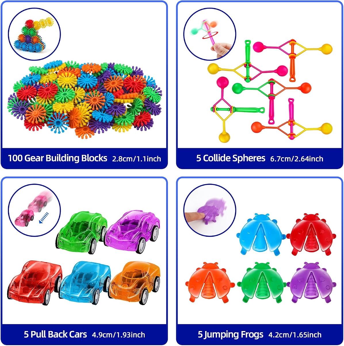 Two hundred piece party prize assortment in a printed colour box — view 4